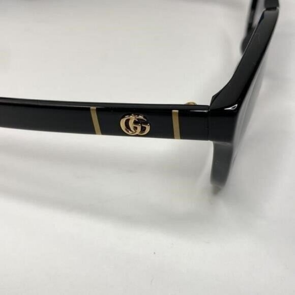 GUCCI GG0631S 001 round sunglass comes black frame with grey gradient lenses - Picture 6 of 12